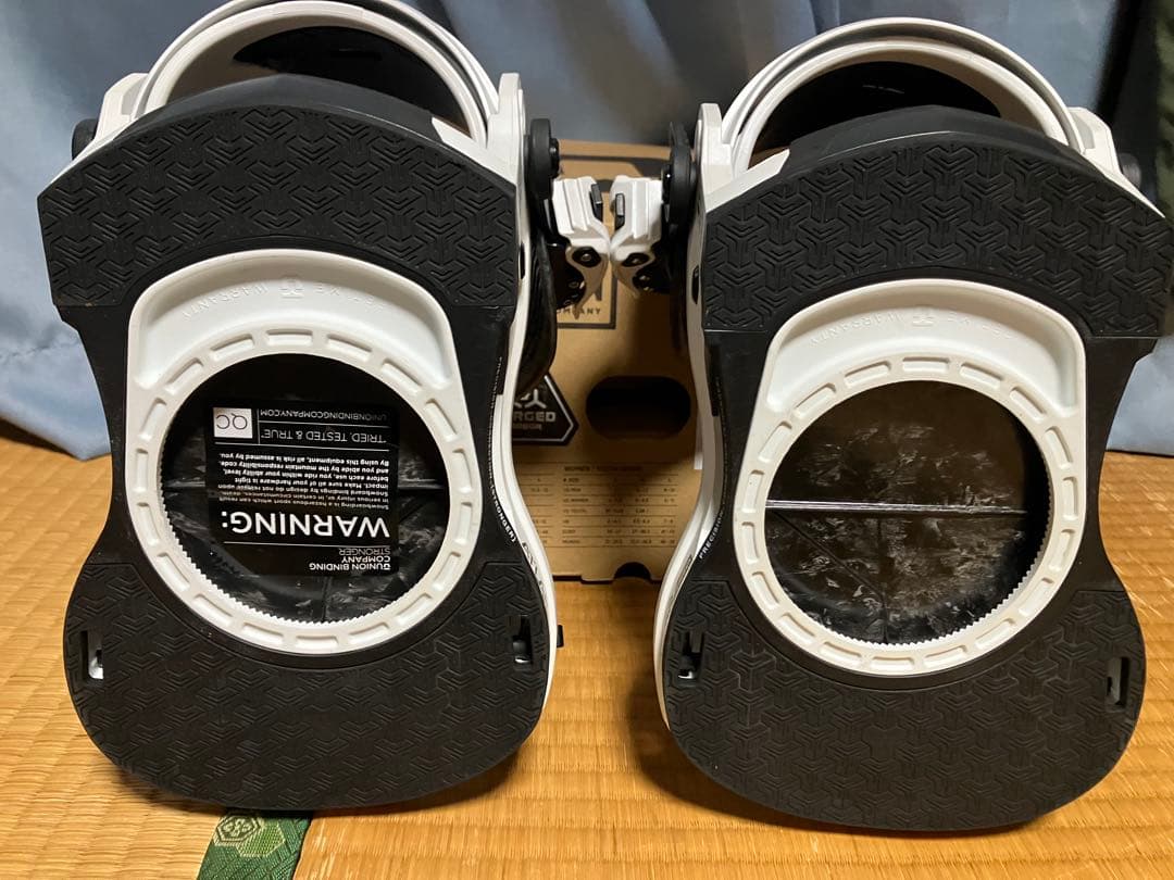 UNION ATLAS PRO ビンディング ホワイト Mサイズ