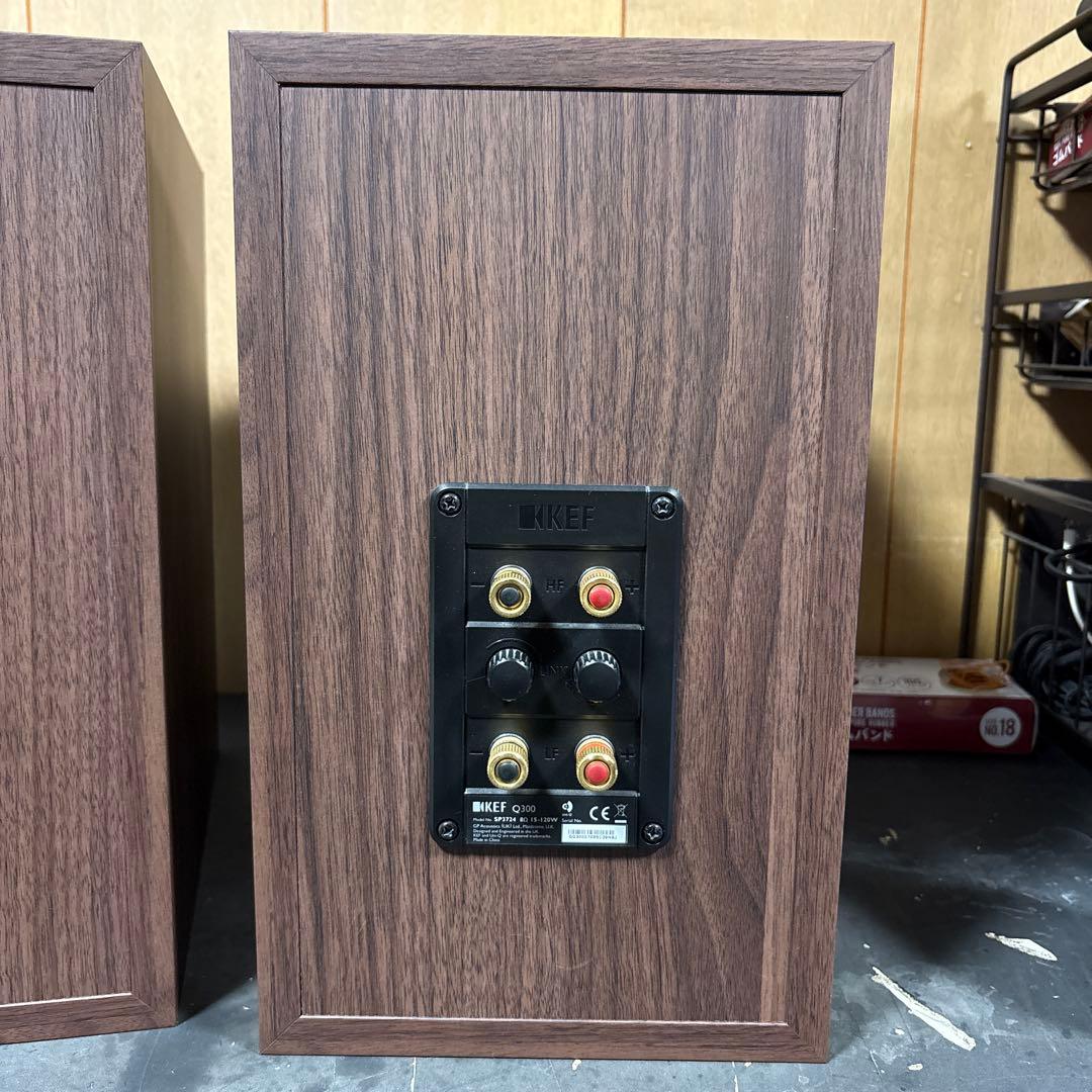 KEF Q300 ペア イングリッシュチェリー