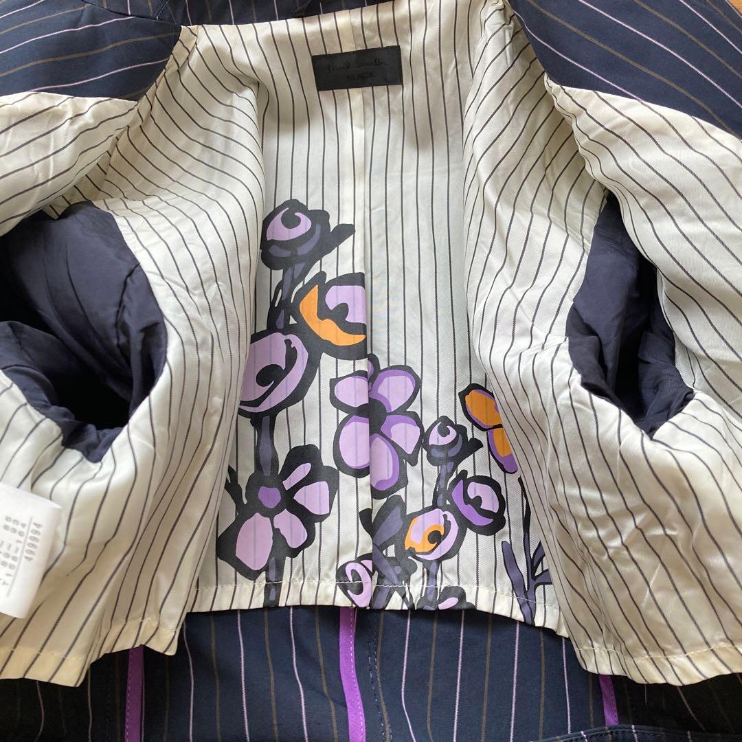 Paul Smith BLACK レディース スーツ ストライプ ネイビー 40