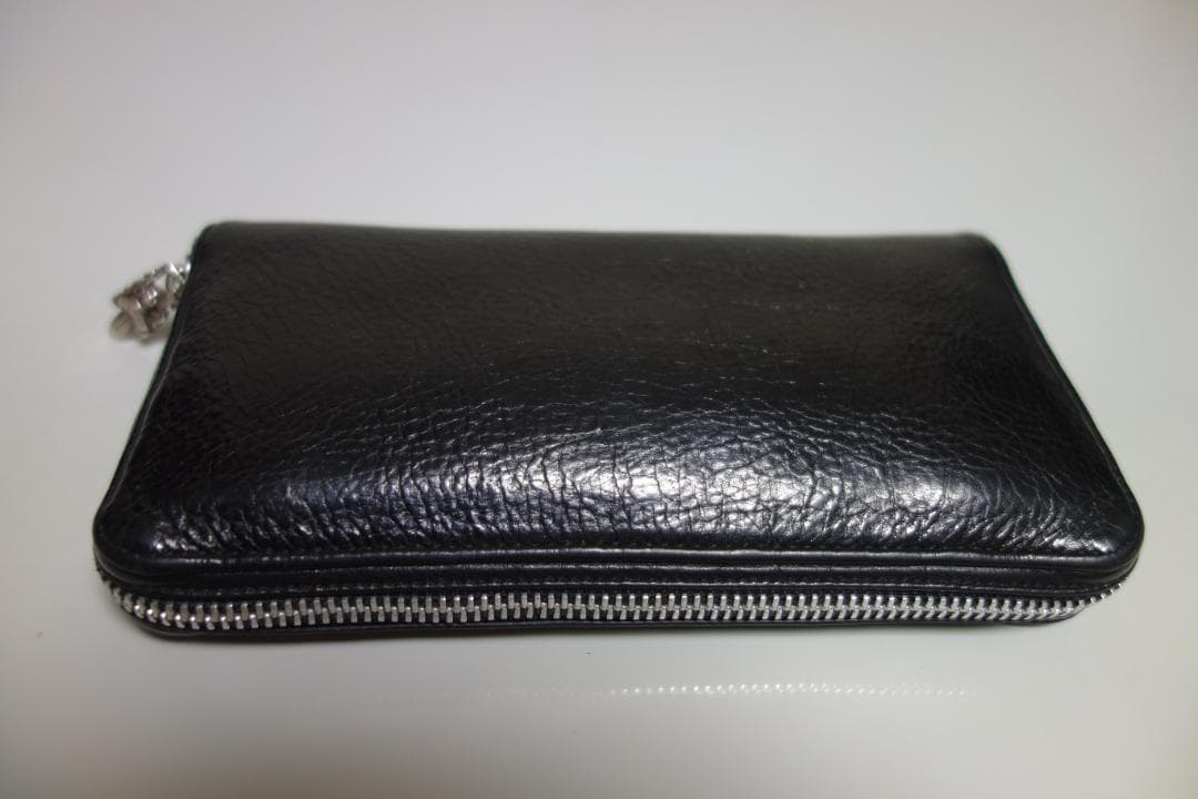 クロムハーツ REC F ジップ #2 プレーン スクロールラベル ウォレット