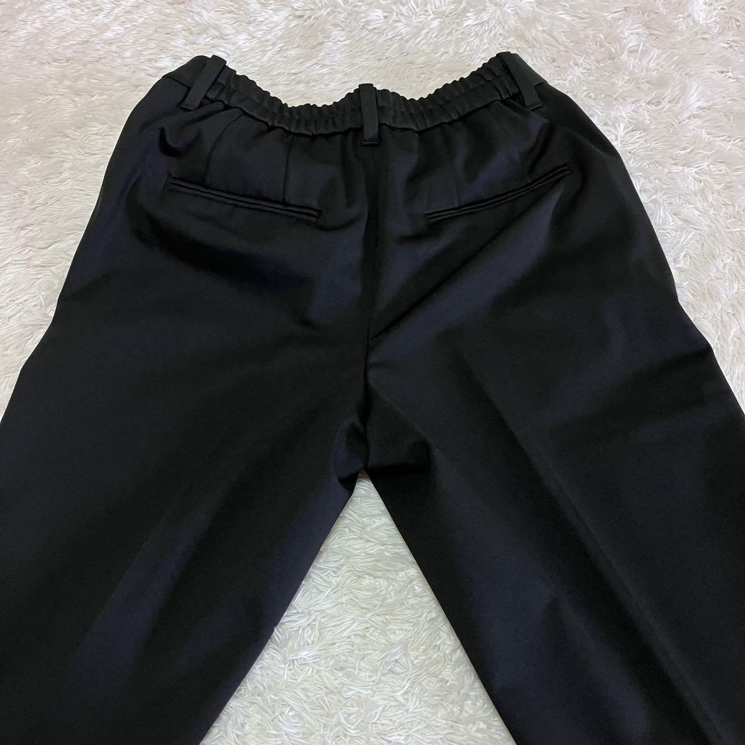 新品 未使用 プラステ ノーカラージャケット パンツスーツ セットアップ 黒