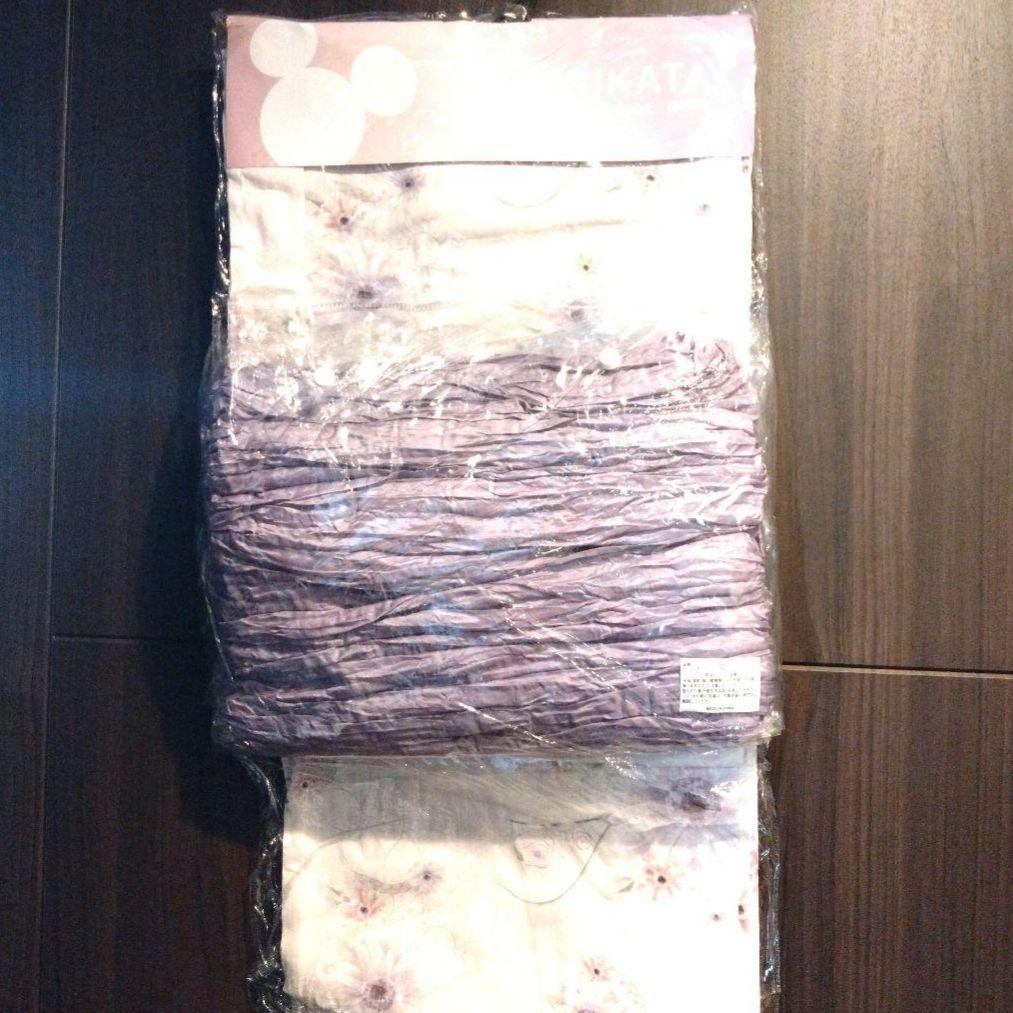 新品　ディズニーストア　ラプンツェル　パスカル　浴衣・結び帯