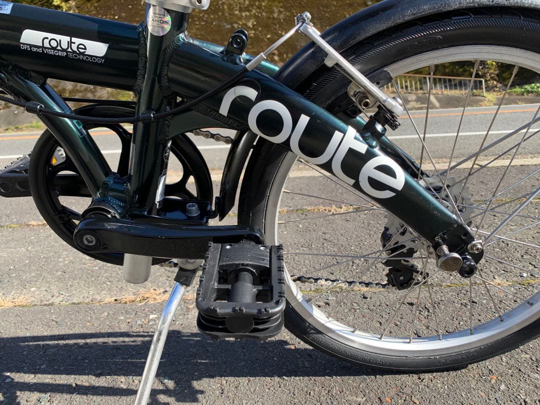 【即乘】送料無料 DAHON 折り畳み自転車 route 7速ミニベロ20インチ
