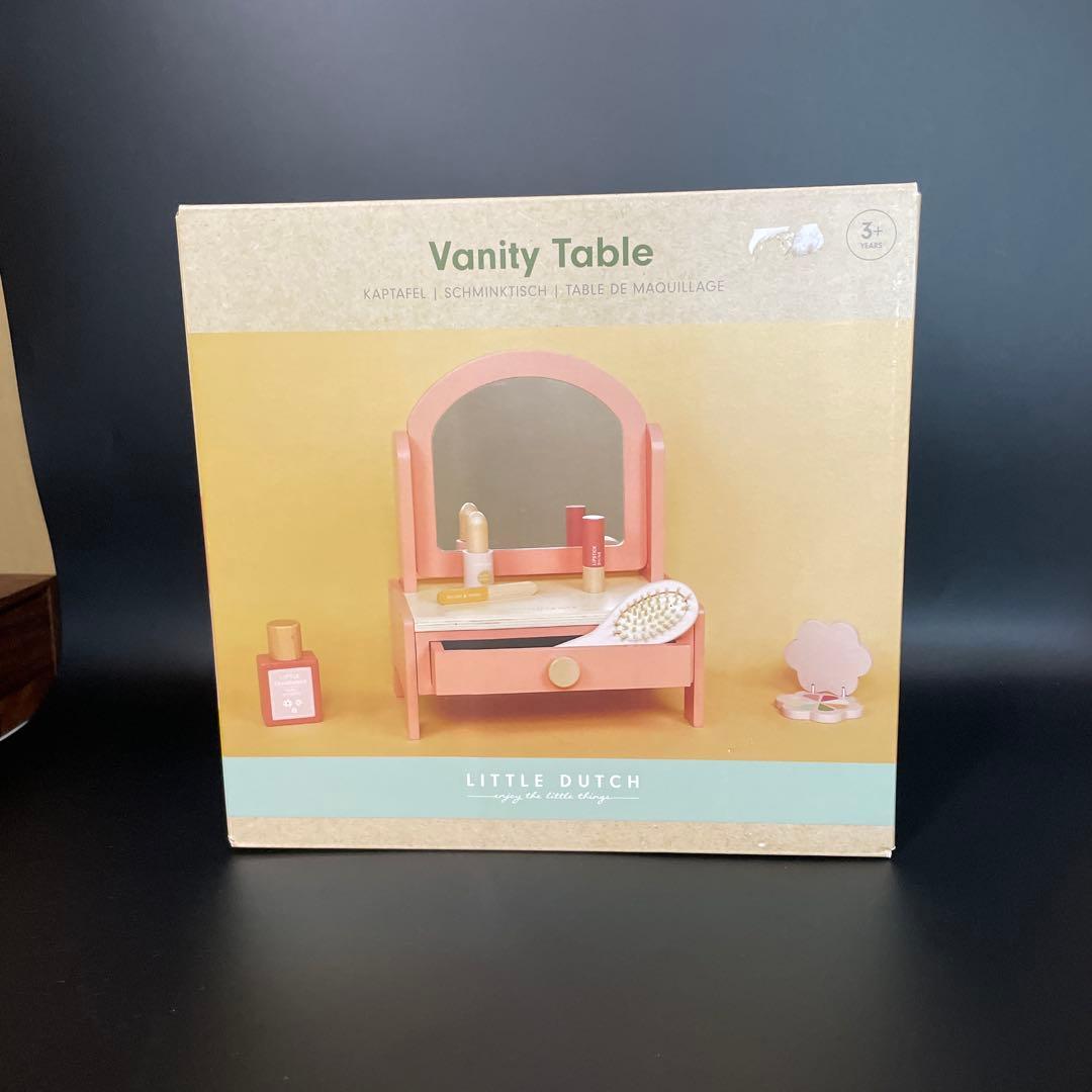 Little Dutch ドレッサー&メイクアップセット ピンク 木製おもちゃ
