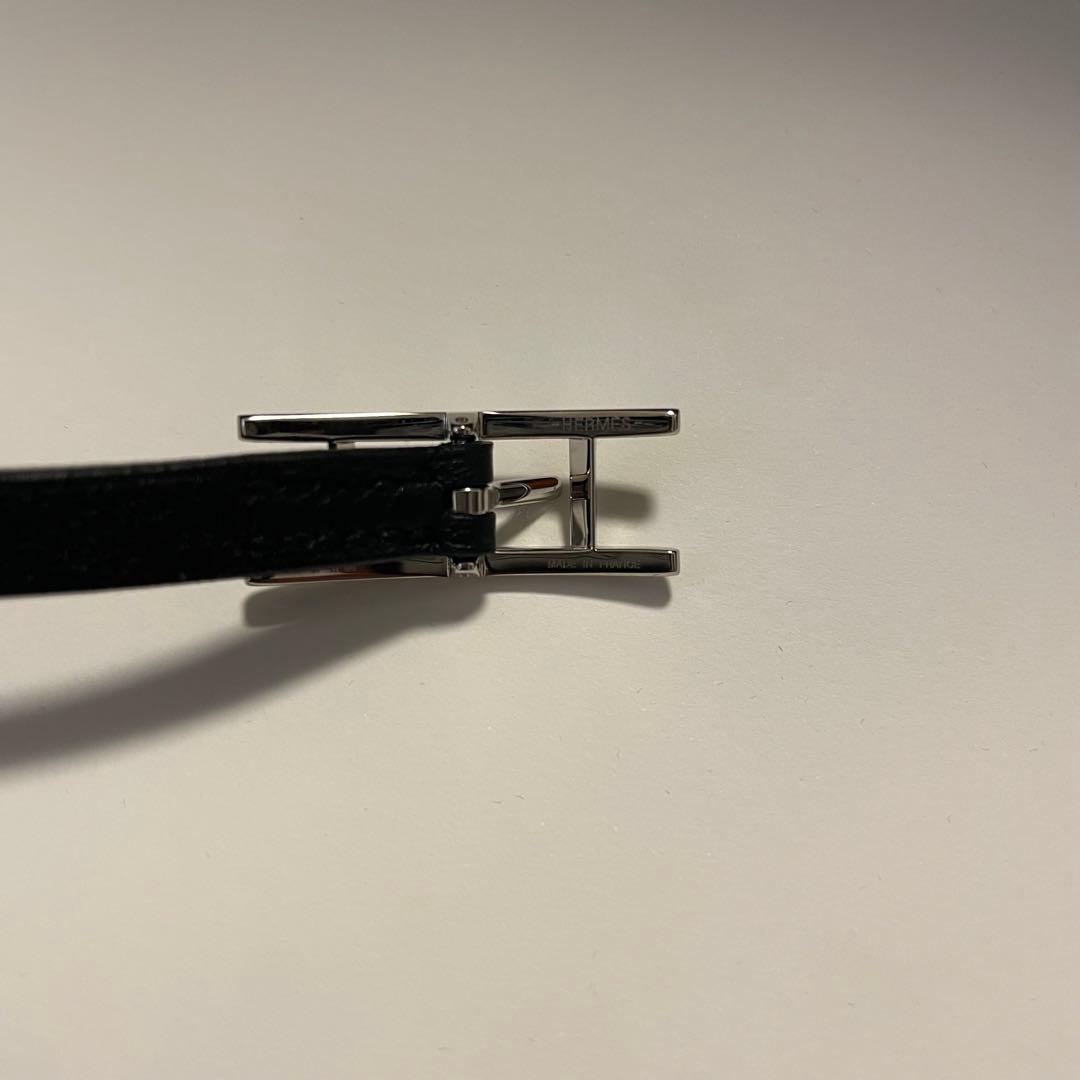 HERMES ビーアピ ドゥブルトゥール レザーブレスレット