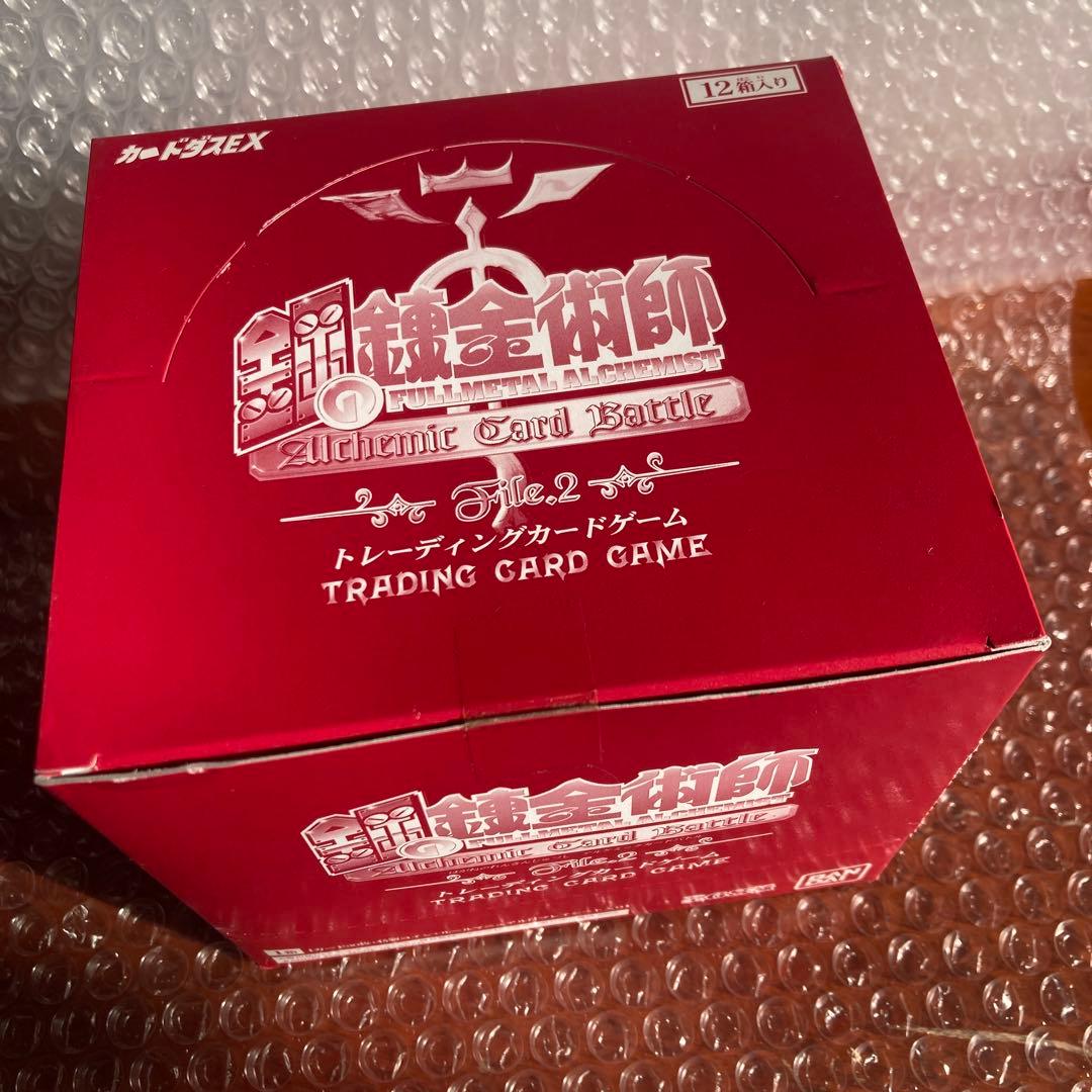 未開封　12箱入り　鋼の錬金術師 トレーディングカードゲーム file.2