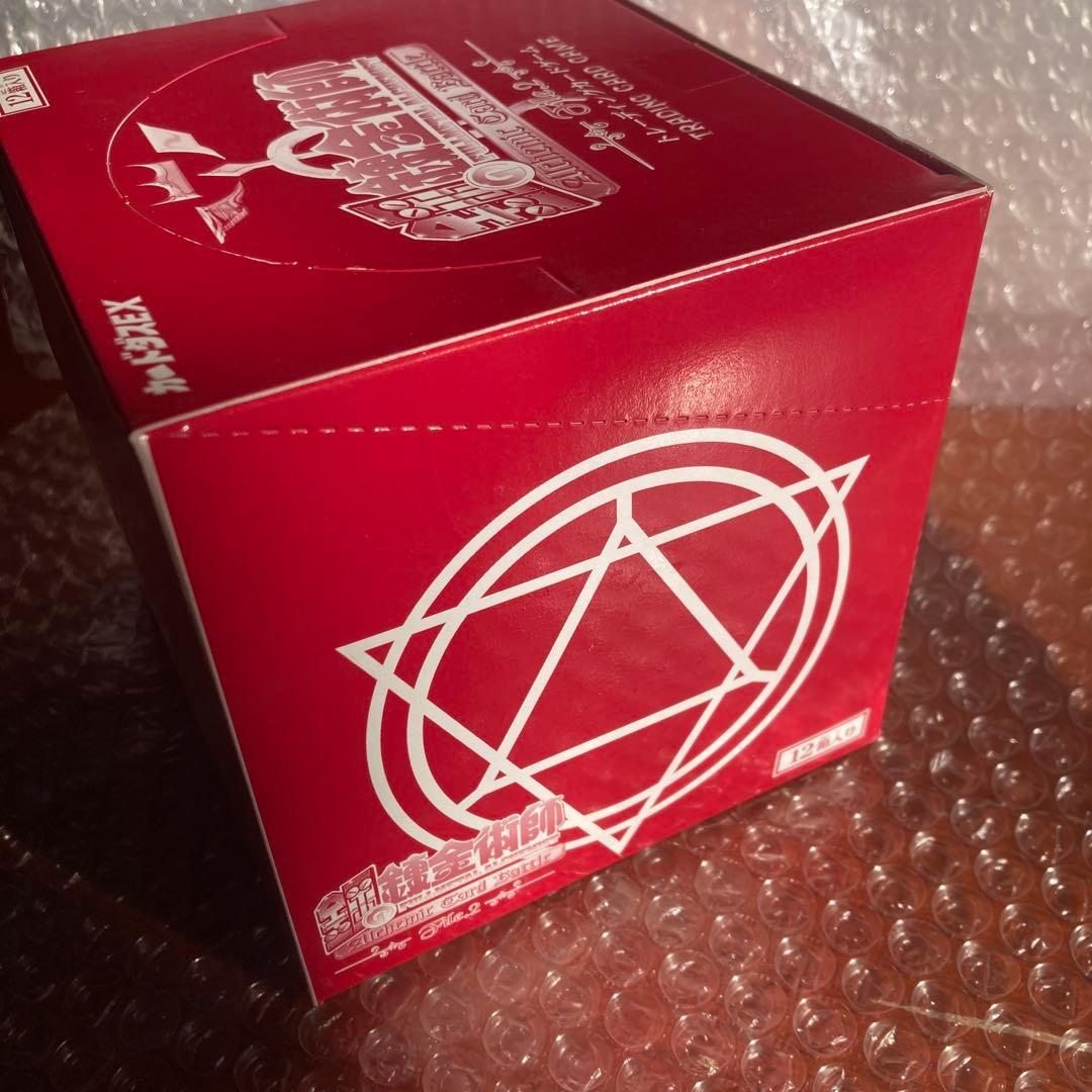 未開封　12箱入り　鋼の錬金術師 トレーディングカードゲーム file.2