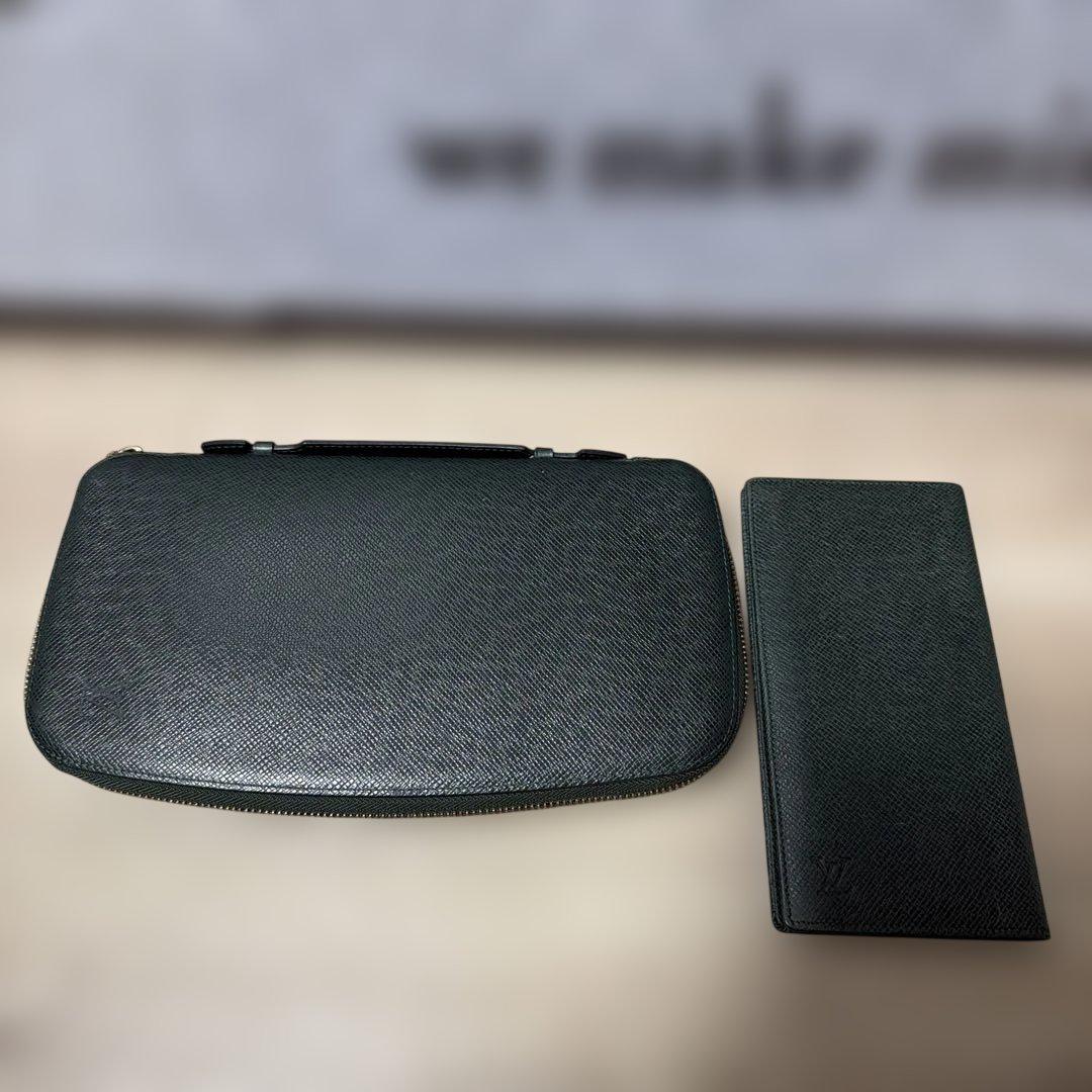 正規品 LOUIS VUITTON タイガ トラベル 長財布 2点セット