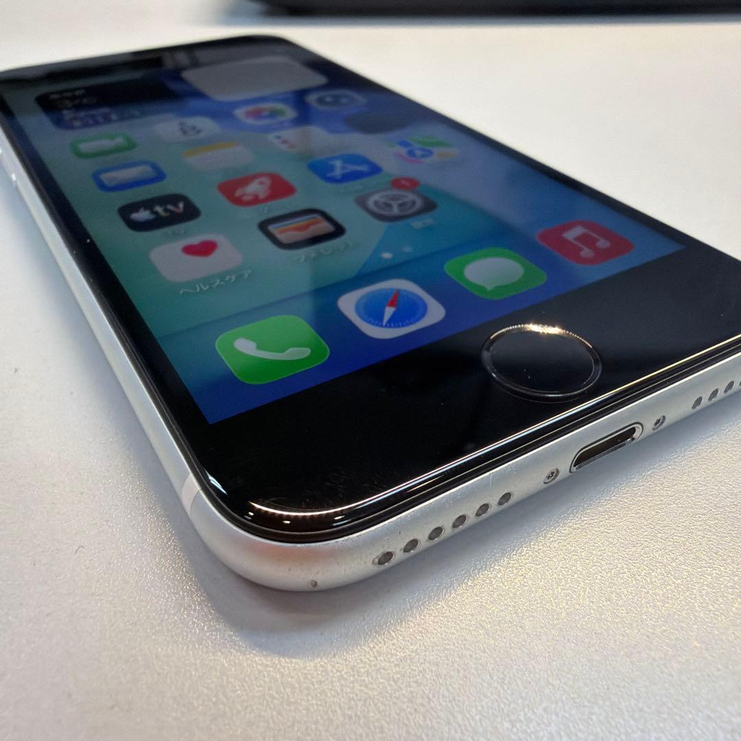 訳あり iPhone SE2 64GB ホワイト 100% NFC不可
