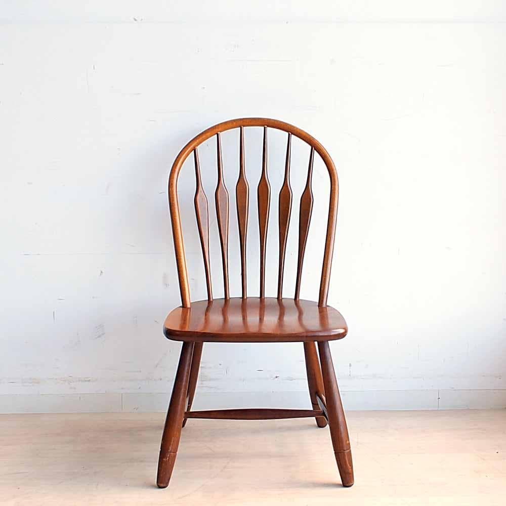 80's 飛騨 柏木工 ウィンザーチェア ビンテージ レトロ ZR24237