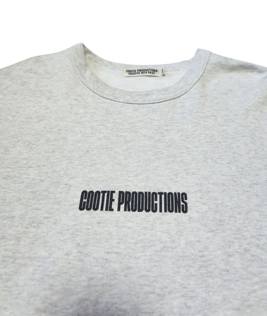 COOTIE クーティ バックプリント スウェットトレーナー