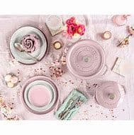 新品　Staub ココット10 シフォンローズ