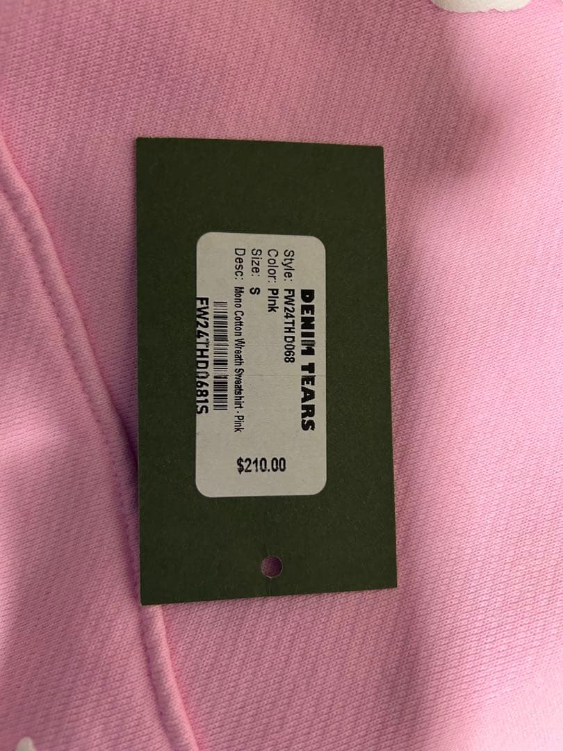 denim tears pink S 正規品