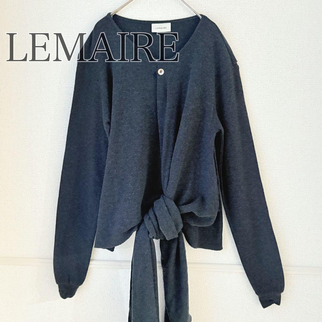 美品✨LEMAIRE（ルメール） ✨ニットトップス✨ポルトガル製✨ウール✨グレー