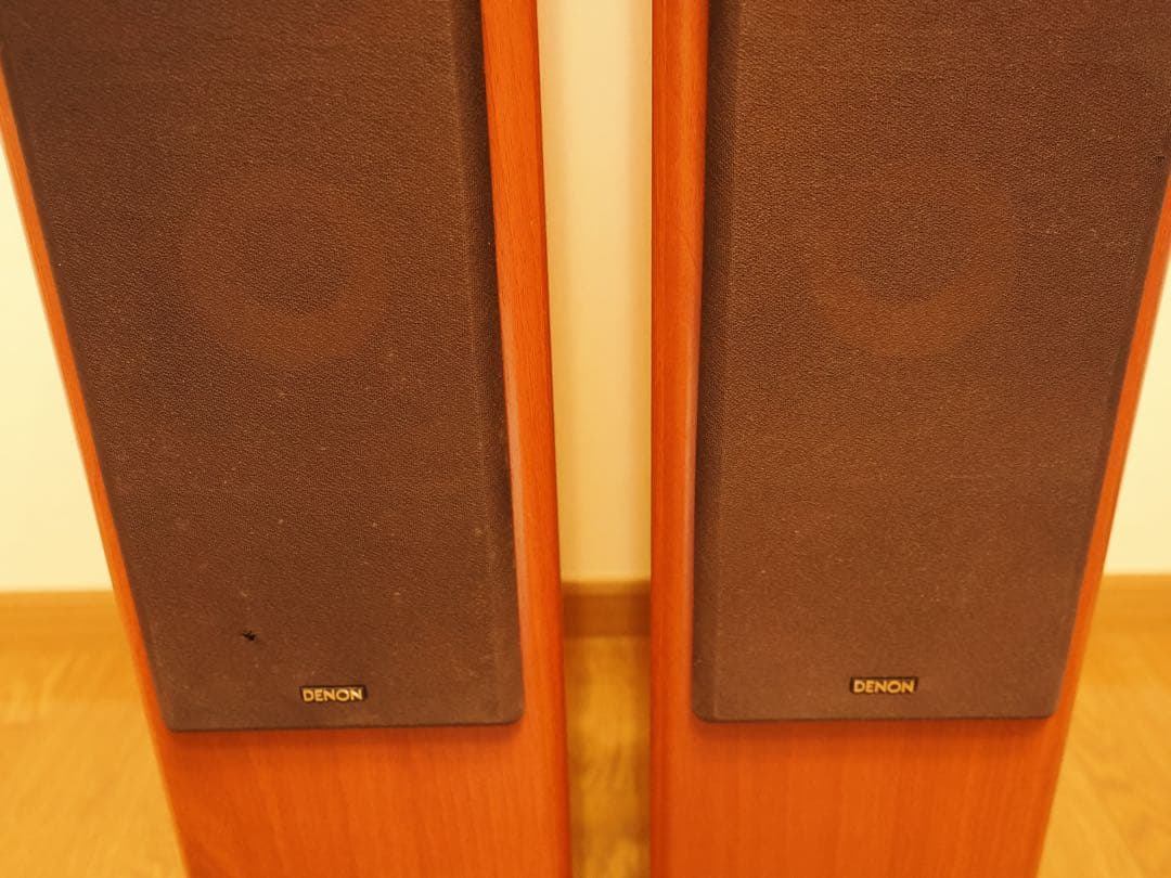 ①DENON SC-T33 トールボーイ型システムスピーカー　音出し確認済