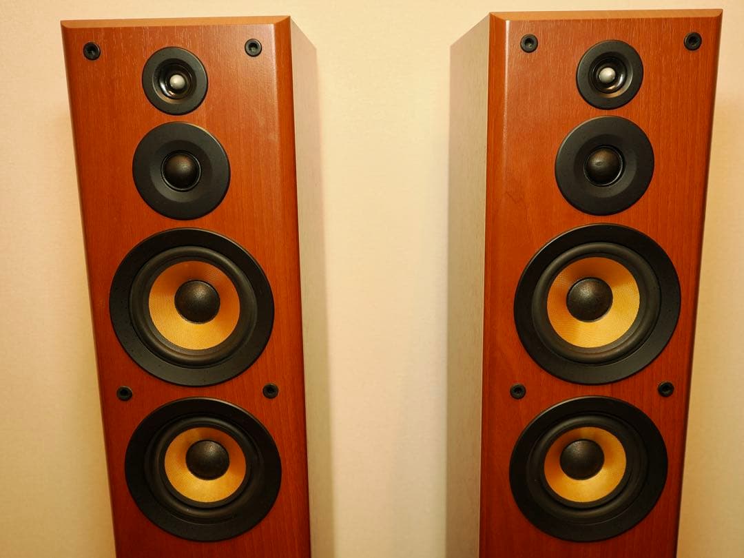 ①DENON SC-T33 トールボーイ型システムスピーカー　音出し確認済