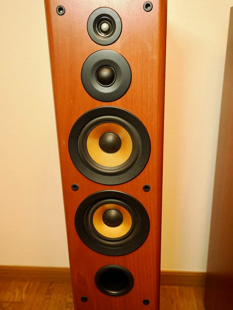 ①DENON SC-T33 トールボーイ型システムスピーカー　音出し確認済