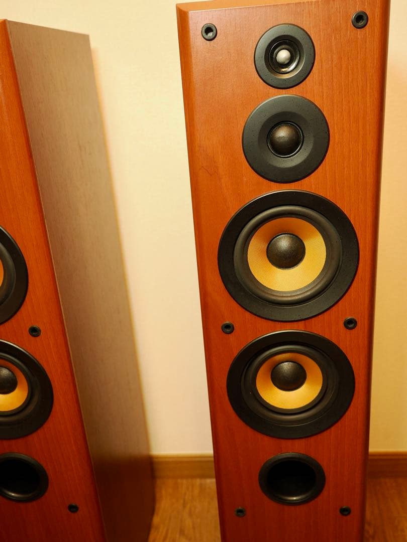 ①DENON SC-T33 トールボーイ型システムスピーカー　音出し確認済