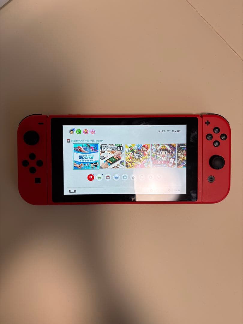 レッド Nintendo Switch 本体