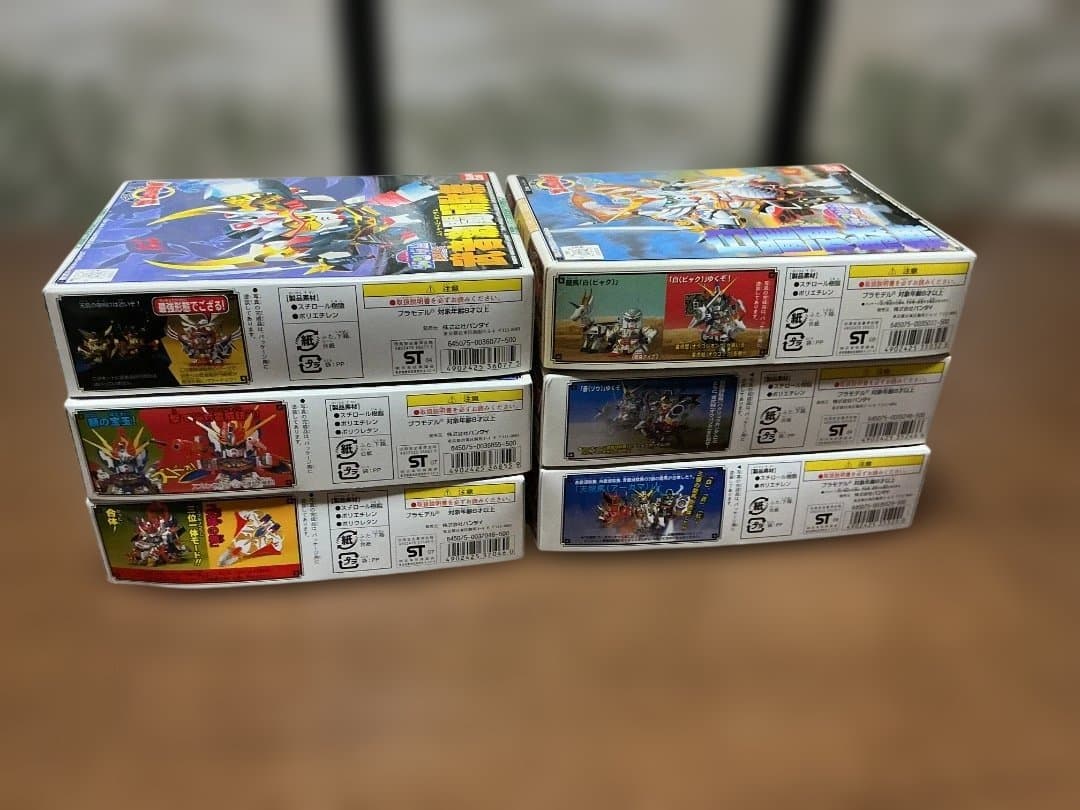 未組立　BB戦士　新SD戦国伝　地上最強編　６体セット