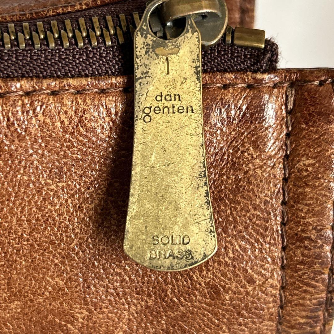 【希少】dan genten ビジネスバッグ ブリーフケース オールレザー A4