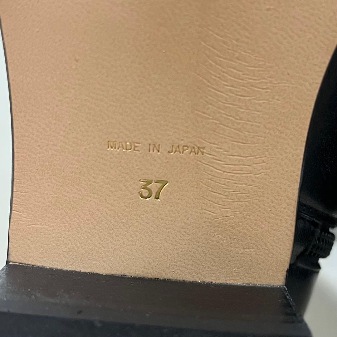 【未使用】theory luxe ロングブーツ　レザー　ブラック