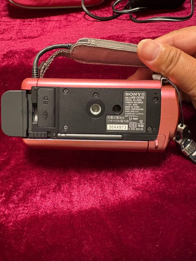 ビデオカメラ SONY Handycam HDR-CX270