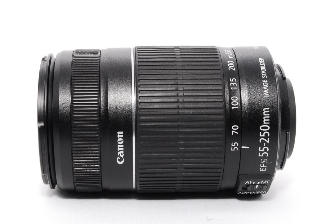 美品 望遠レンズ キヤノン Canon EF-S 55-250mm IS II