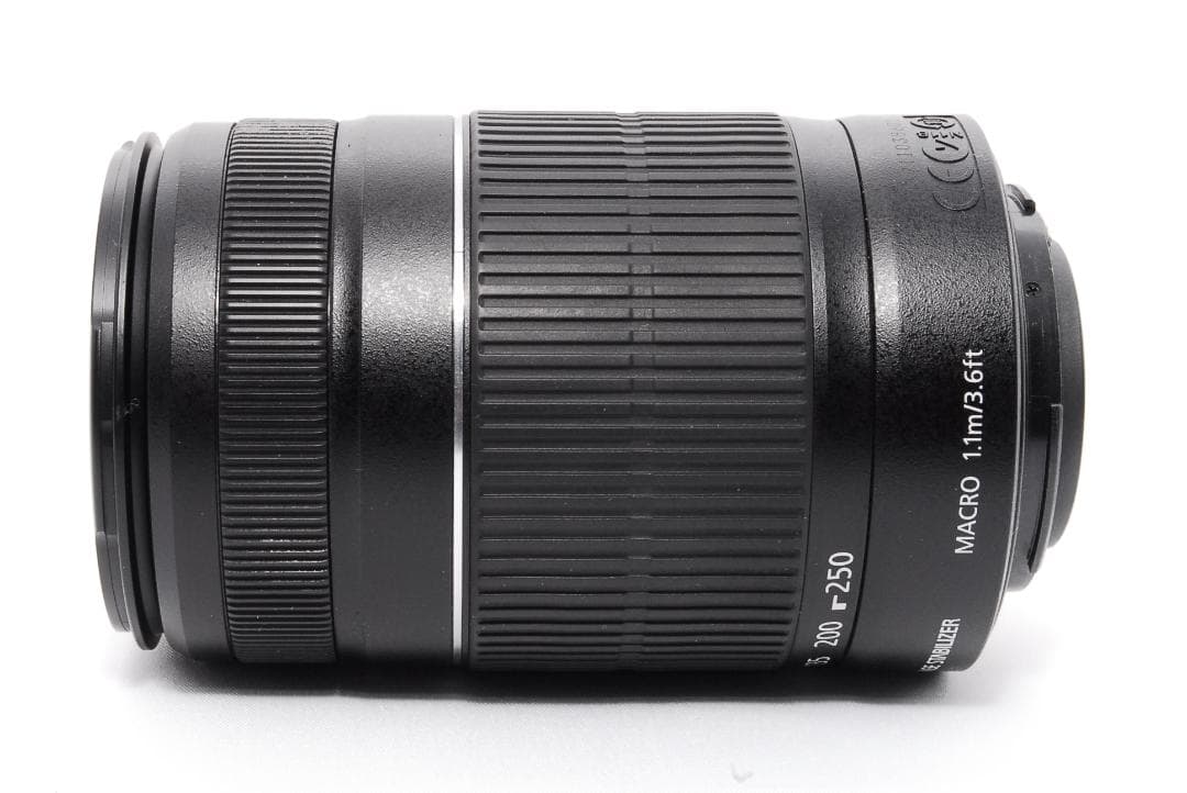 美品 望遠レンズ キヤノン Canon EF-S 55-250mm IS II