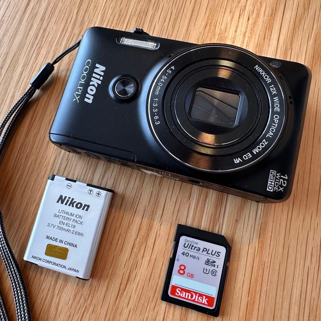 美品 Nikon Coolpix S6900 コンデジ カメラ デジカメ