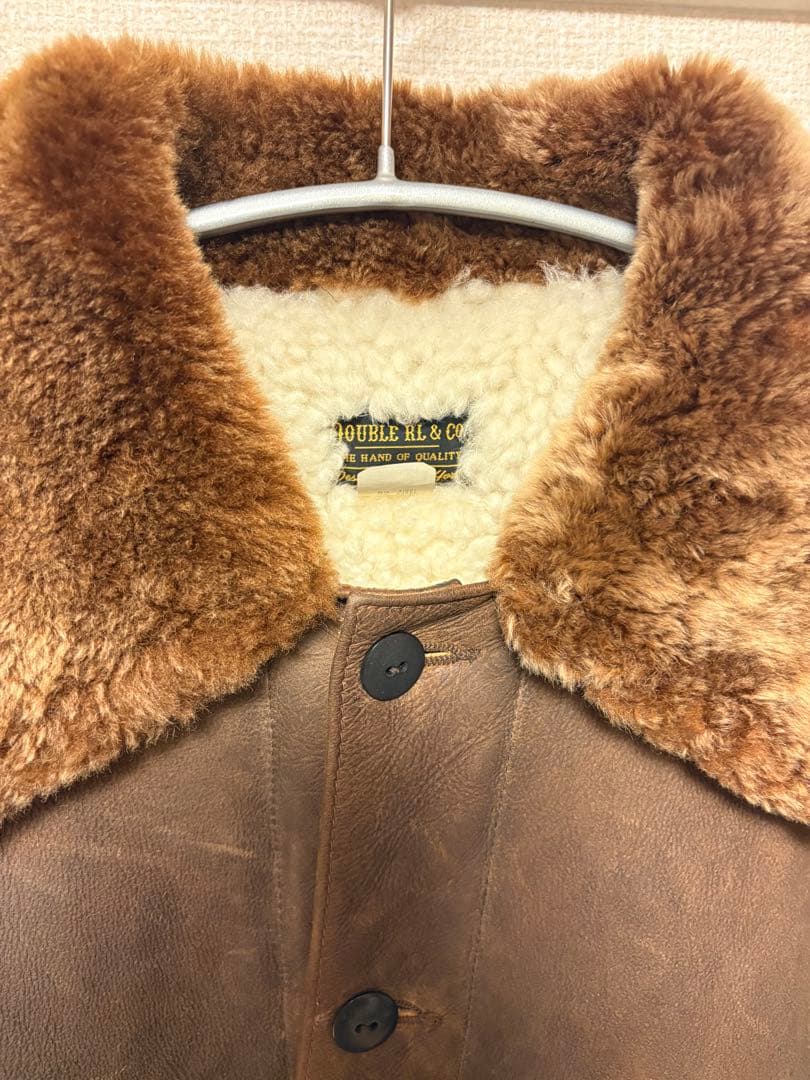 RRL 23AW シアリング 限定コレクション ムートン レザー