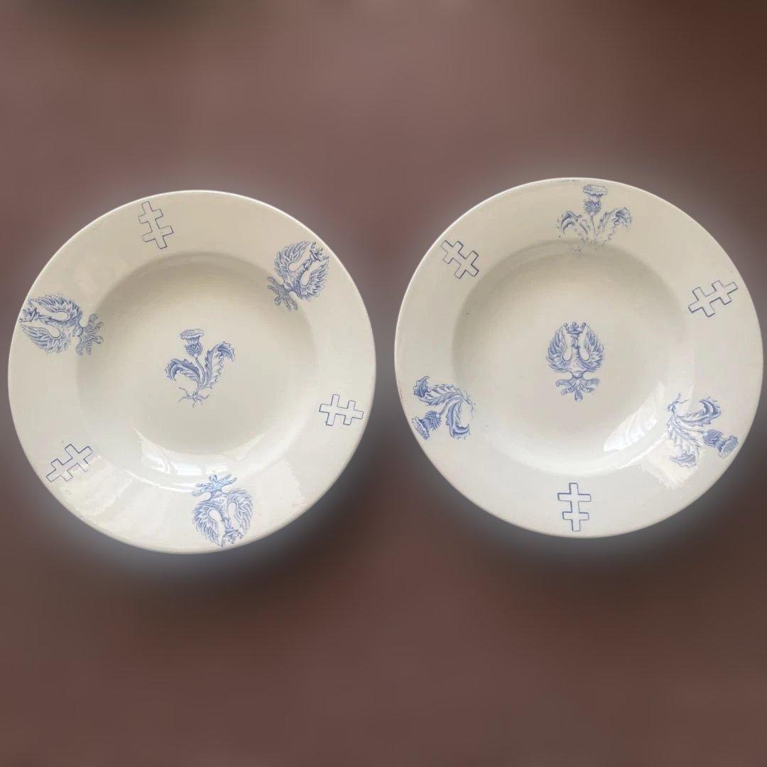 Luneville リュネヴィル ロレーヌ十字深皿