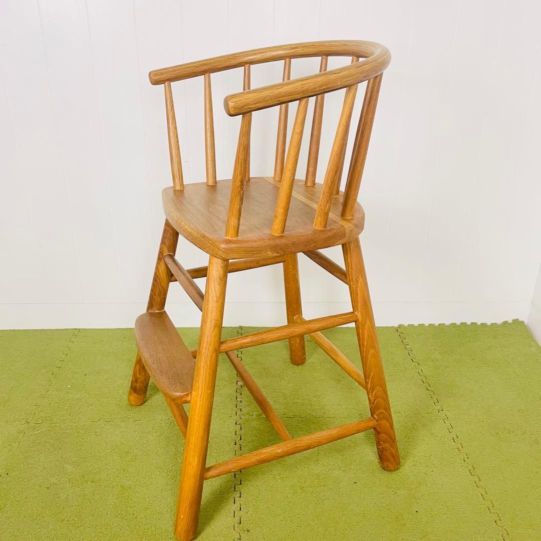 クラッシュゲート イージーライフ 関家具 ポピー キッズチェア 北欧 オーク材