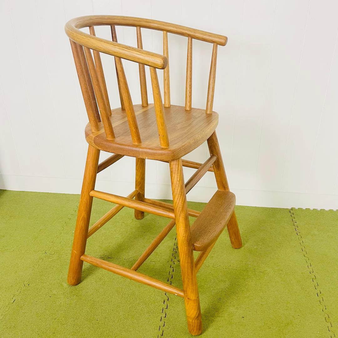 クラッシュゲート イージーライフ 関家具 ポピー キッズチェア 北欧 オーク材