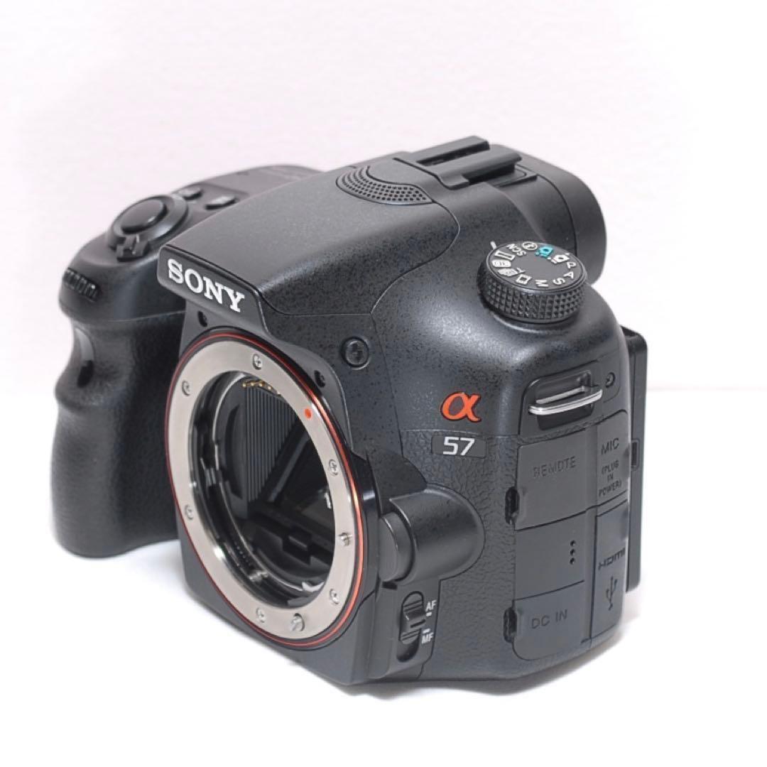 スポーツ観戦におすすめ✨SONY α57 ✨ダブルレンズ✨すぐに使えます