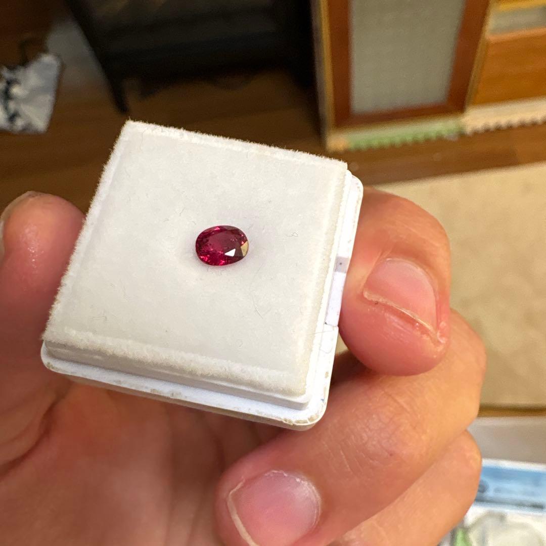 天然ルビー　非加熱