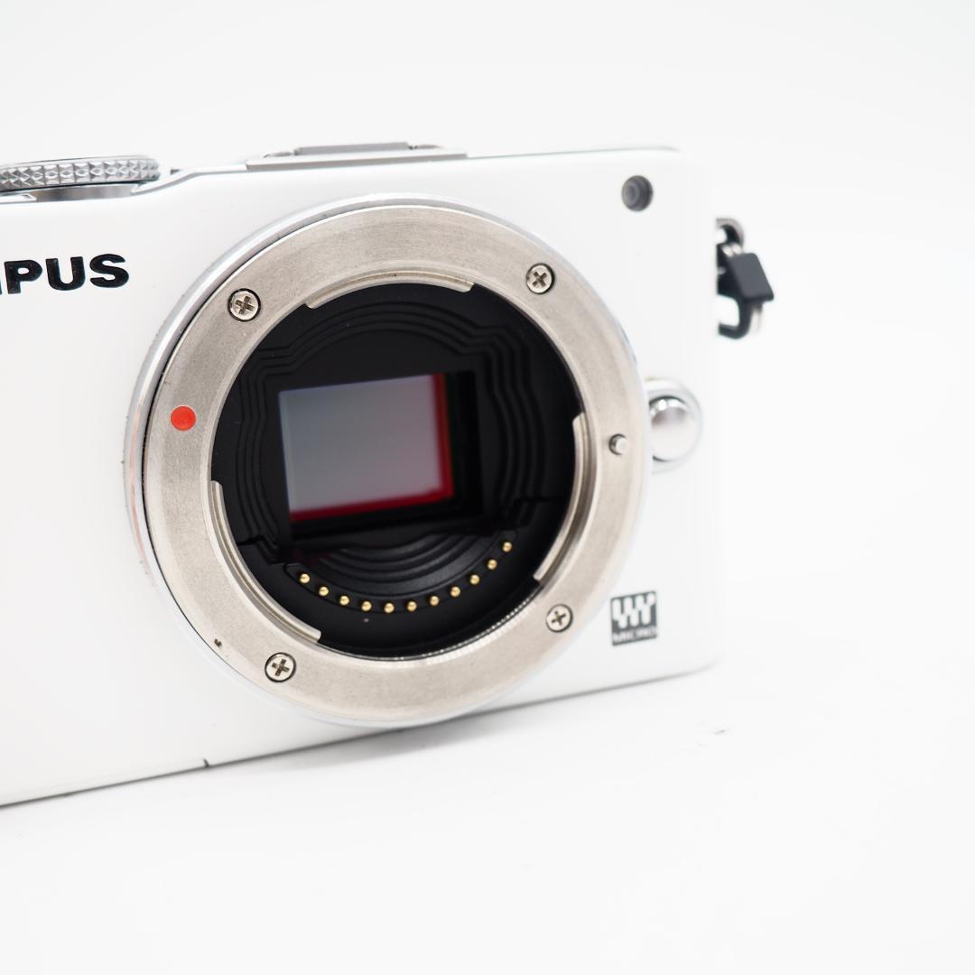 OLYMPUS ミラーレス一眼 PEN E-PL3 ホワイト
