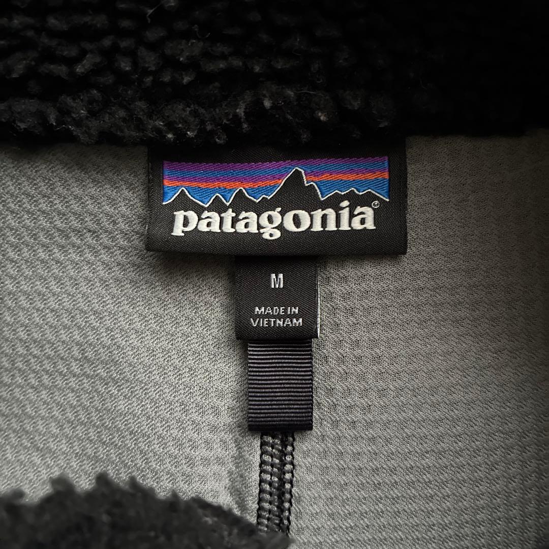 パタゴニア　patagonia フリース　ベスト　ブラック