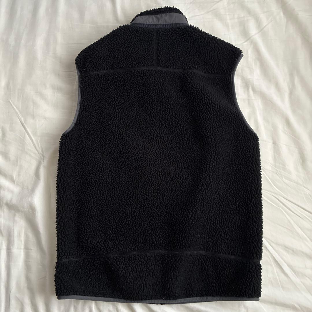 パタゴニア　patagonia フリース　ベスト　ブラック