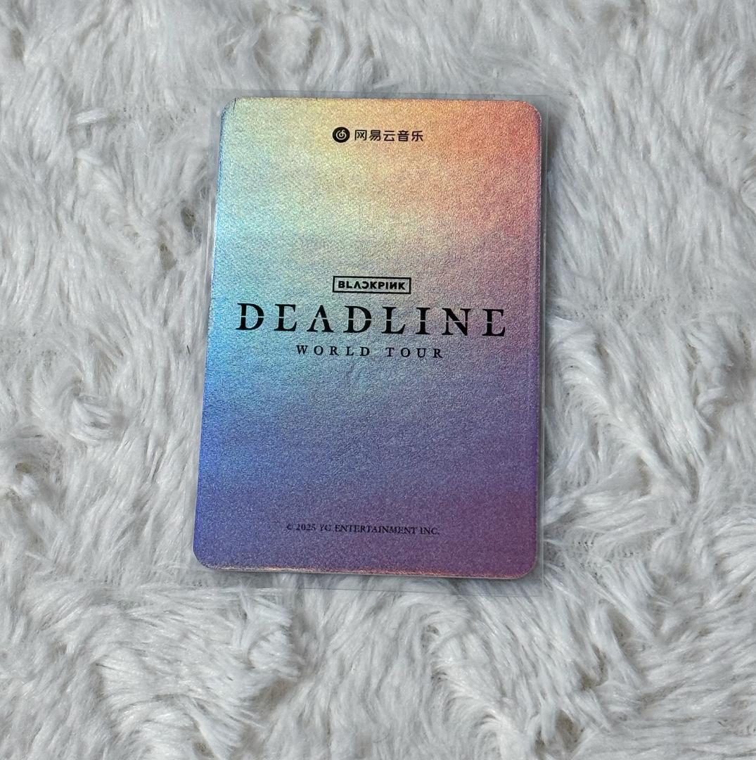 【公式】BLACKPINK 上海ポップアップ ロゼ ガチャ特典トレカ