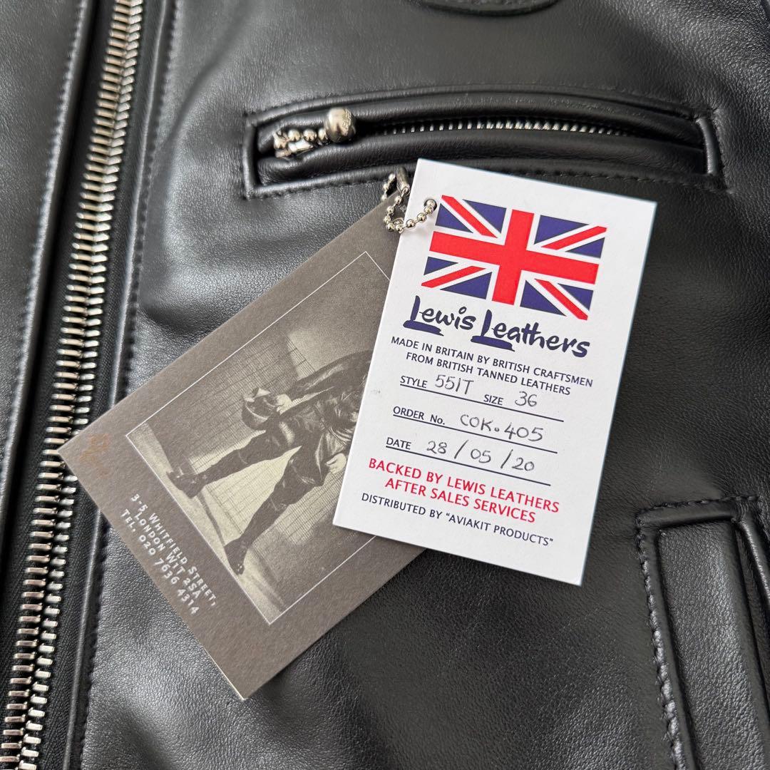 【ラットランドシープ】ルイスレザー ドミネーター 36 タイトフィット