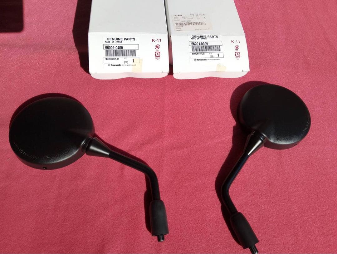 カワサキ　純正ミラー
