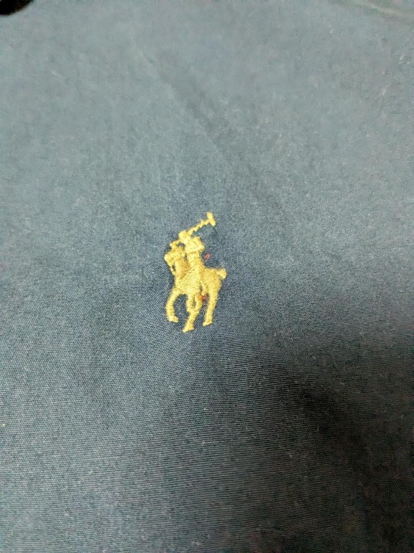 90s ラルフローレン スイングトップ TALONジップ L 紺 チェック