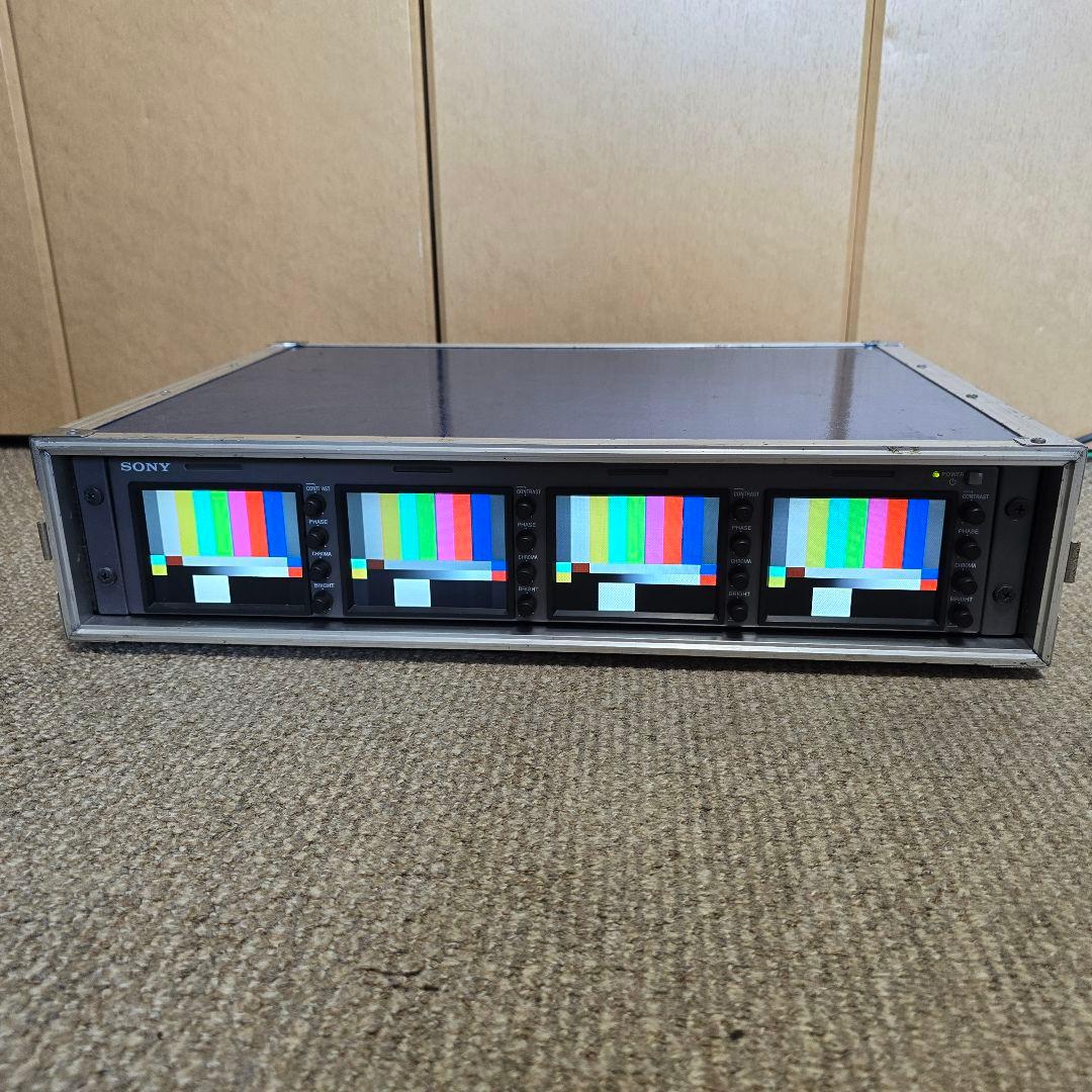 ★SONY 4インチ×4 ラックマウントモニター LMD-4420★