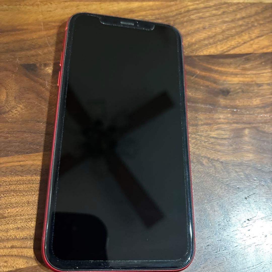 Apple iPhone XR レッド　本体　64GB 箱付き　SIMフリー