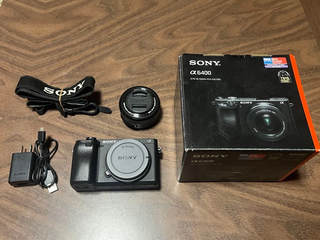 α6400 16-50mmレンズキット 新品購入　総シャッター数1397