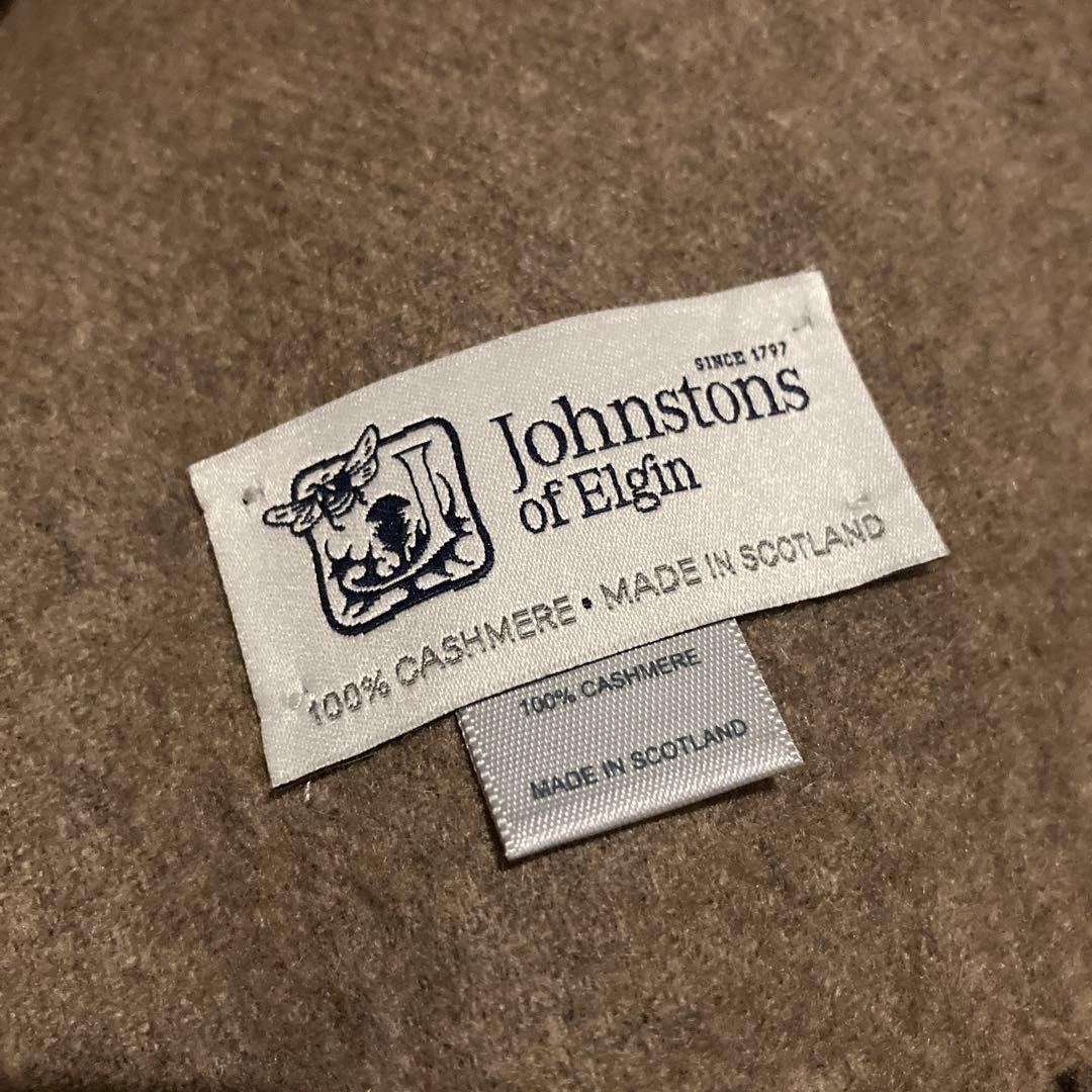 Johnstonsジョンストンズ カシミヤ大判ストール人気色オッター