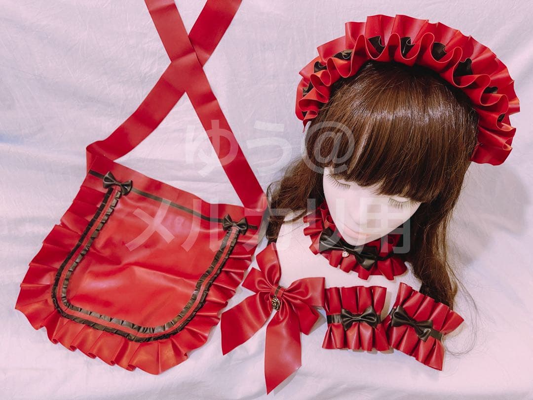 夢*夜様 Lina ラバー アクセサリー セット ラテックス コスプレ Libi