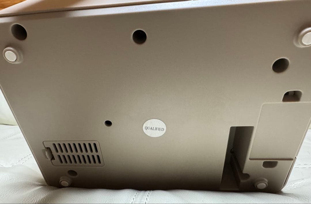 未使用に近い　モダンデコUV除菌機能付き　ハイブリッド加湿器 グレージュ