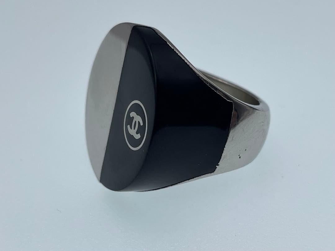 【美品】シャネル リング バイカラー14号 正規品 レア 箱付き